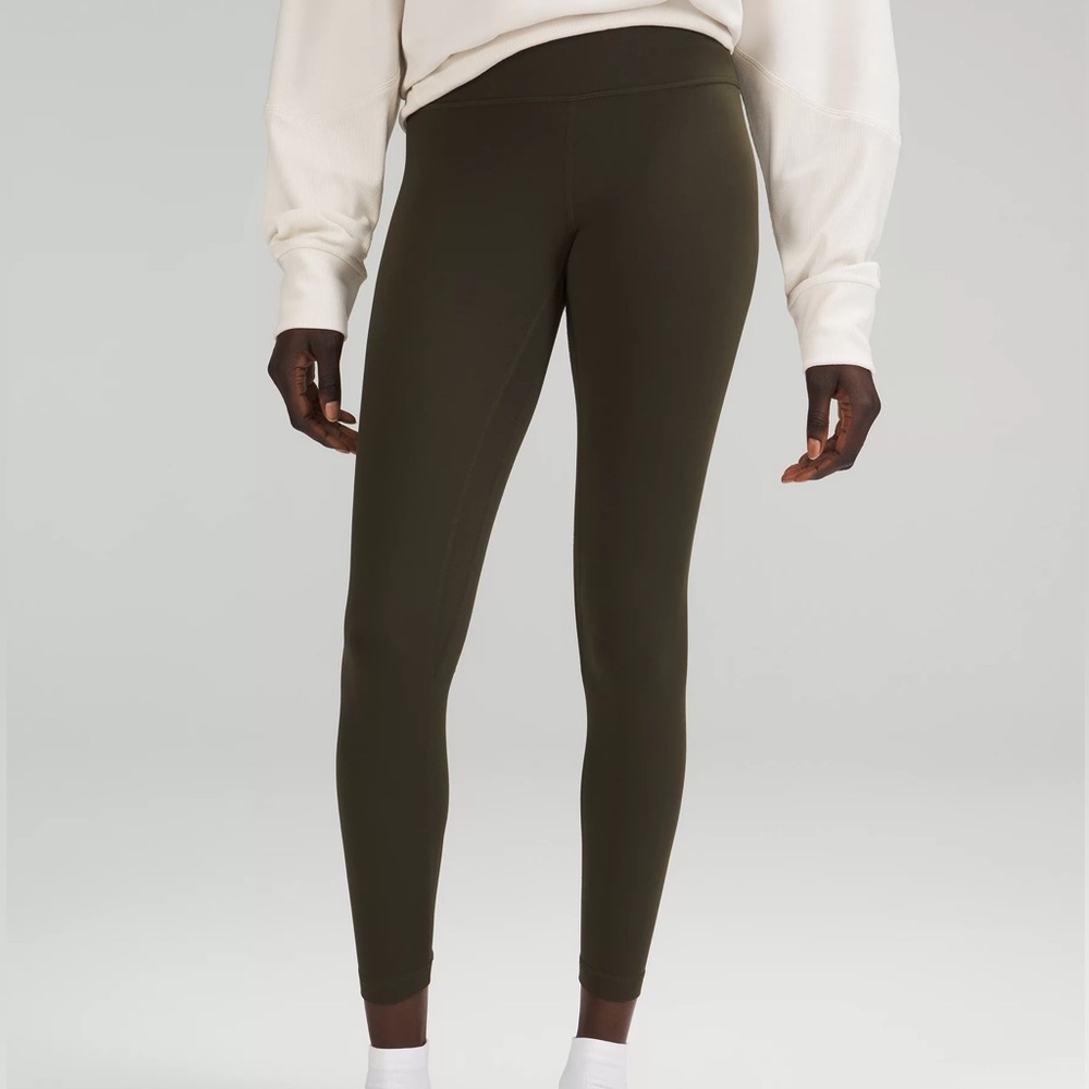 Lululemon Army green Align Leggings